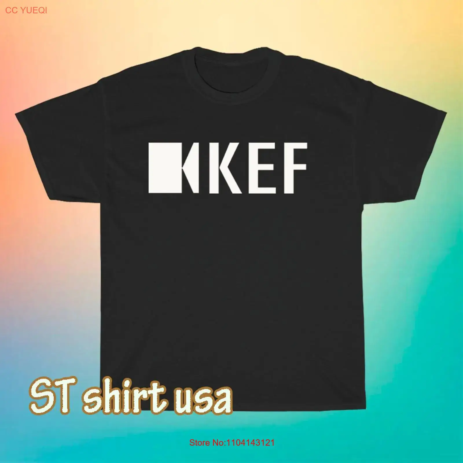 Vintage Fashion Logos - New KEF Subwoofer Speaker Logo T
