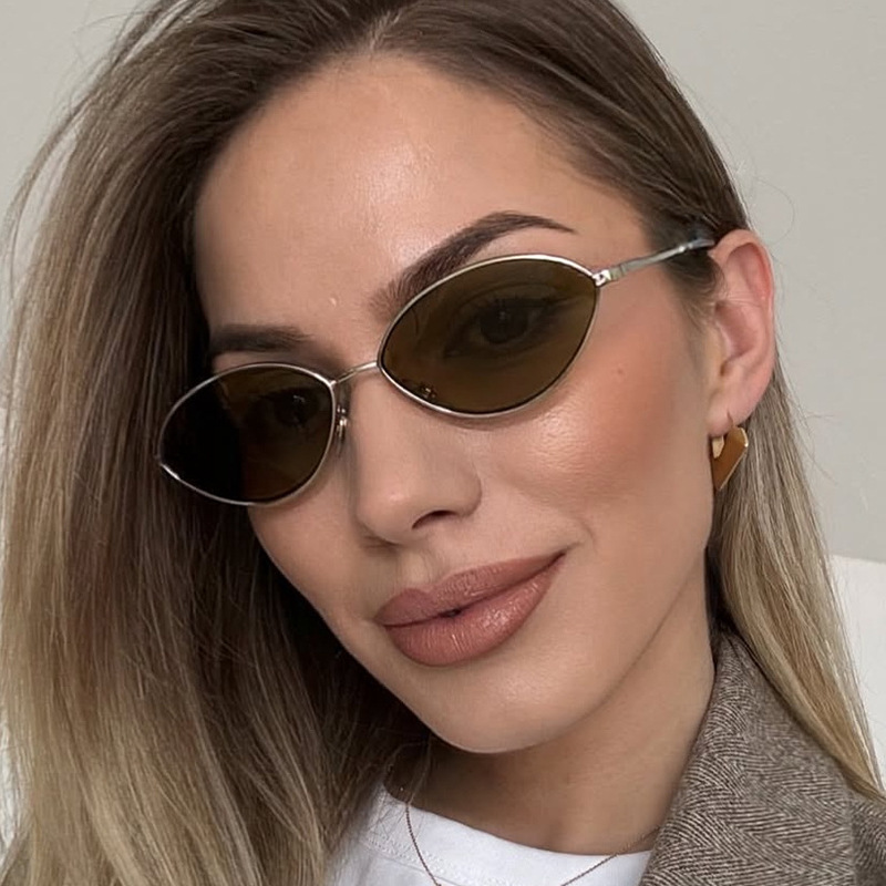 Vintage Fashion Glasses - Retro Cat Eye Woman Sunglasses for