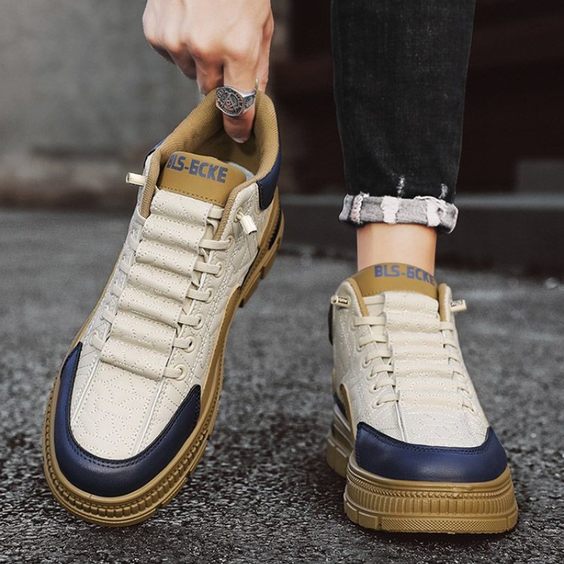 Vintage Fashion In 2025 - Slip-On Platform Men's Boots Spring Autumn