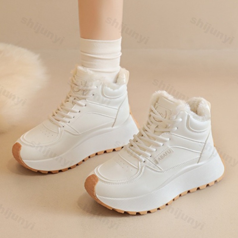 Vintage Fashion In 2025 - Women's Vintage Warm Velvet High Top