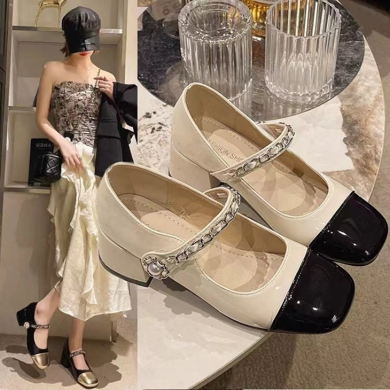 2026New model Mary Jane shoes  - Vintage Style Women Fashion review and price