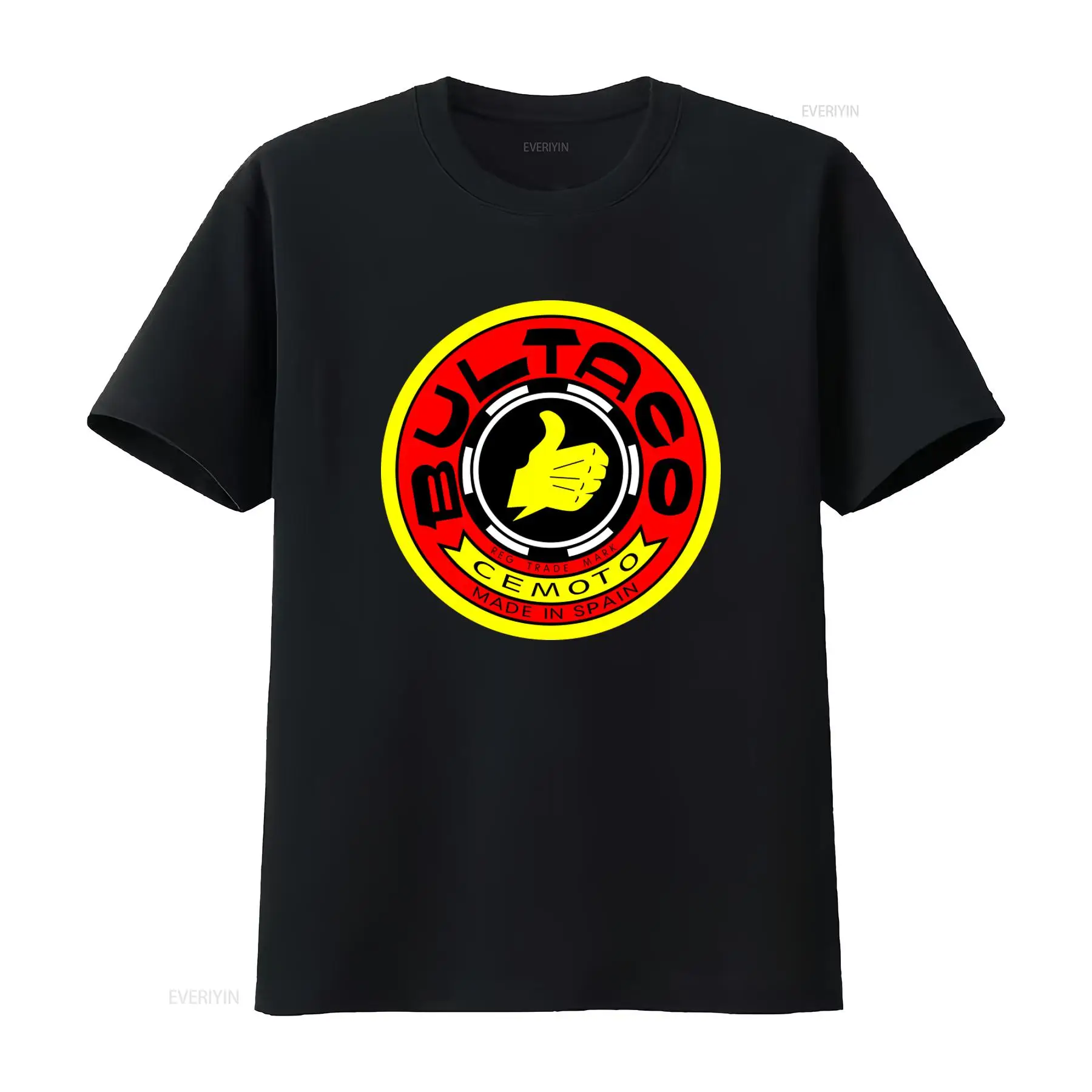 Bultaco Cemoto Made In Spain T - Vintage Fashion Logos review and price