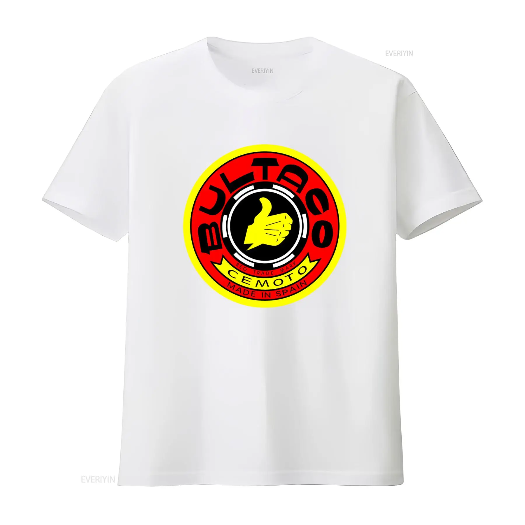 Bultaco Cemoto Made In Spain T - Vintage Fashion Logos review and price