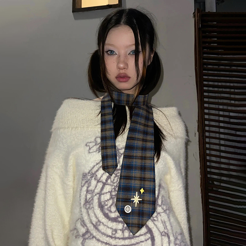 Karrram Japanese Y2k Embroider - Turtleneck Knit 90S review and price