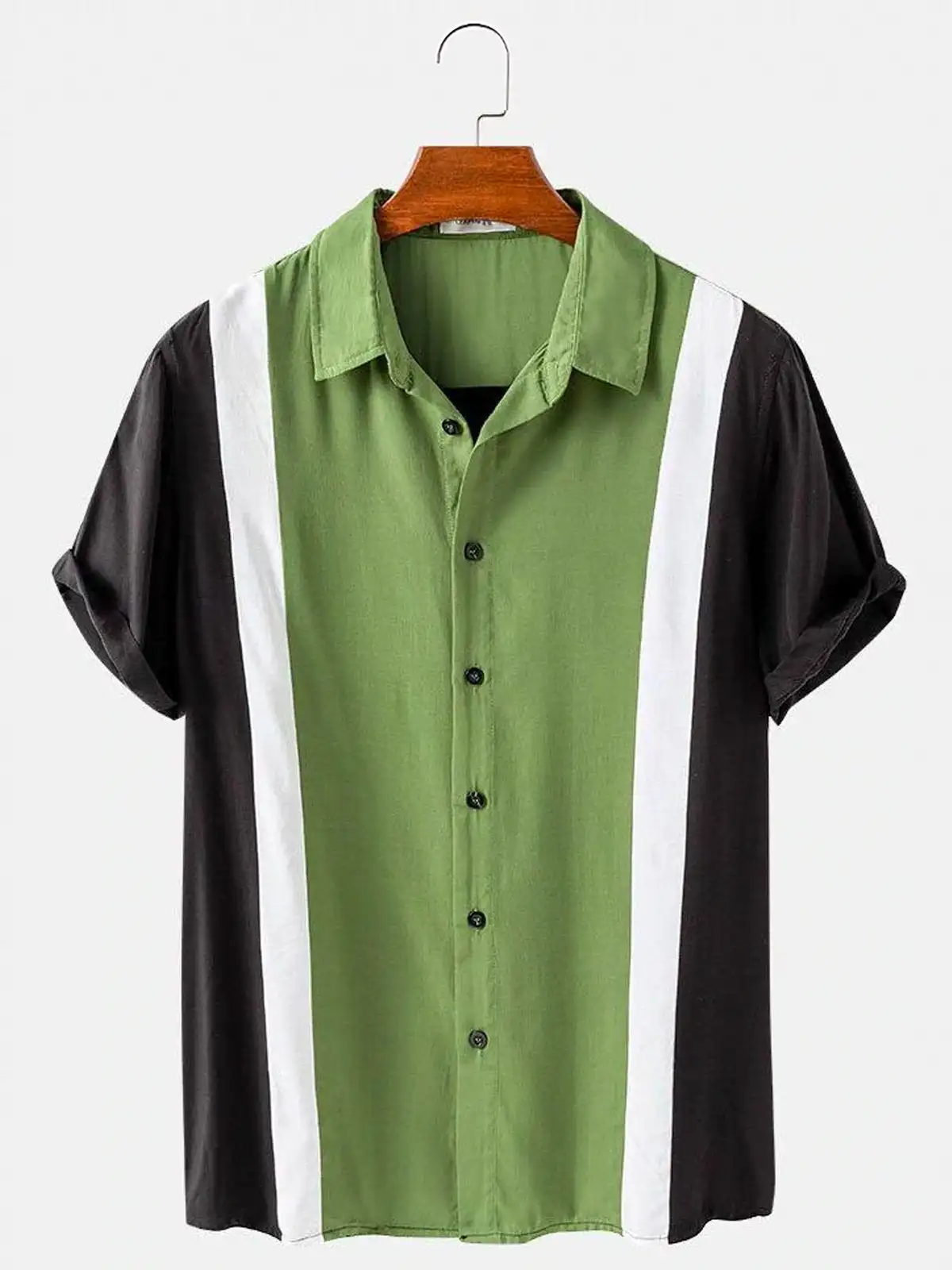 Mens Vintage 50s Classic Two T - Bowling Shirt Camp review and price