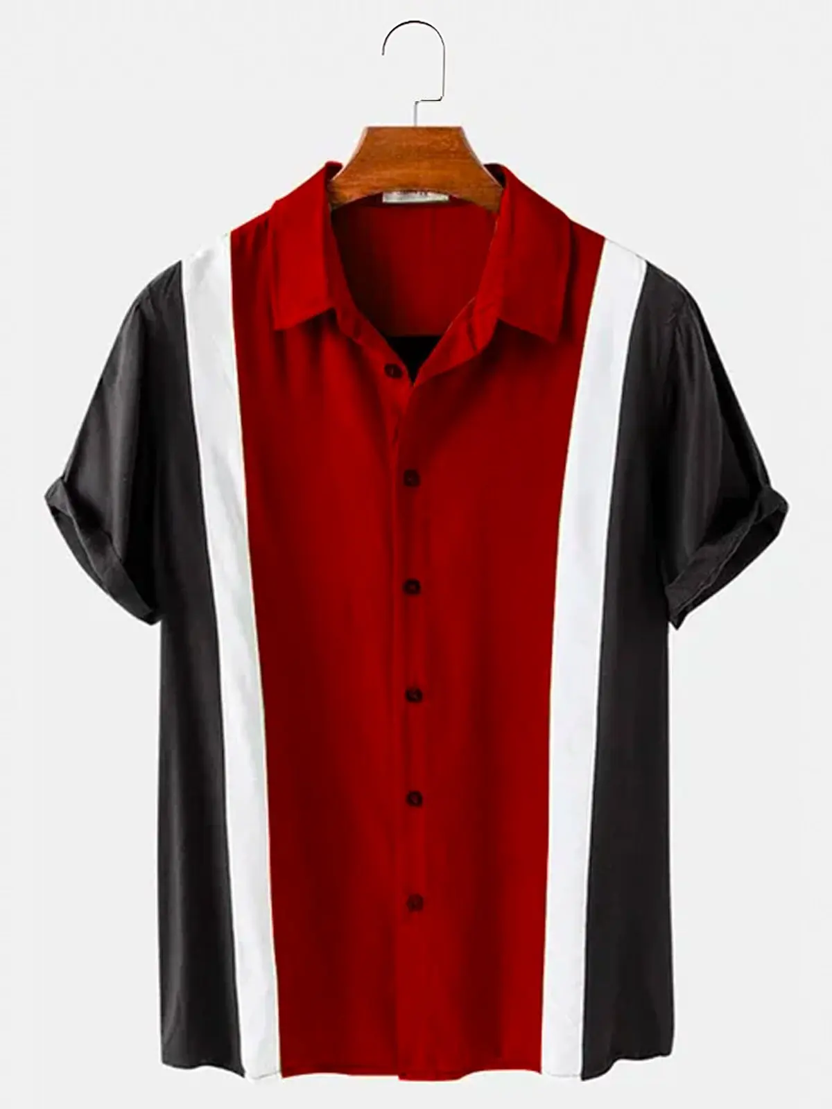 Mens Vintage 50s Classic Two T - Bowling Shirt Camp review and price