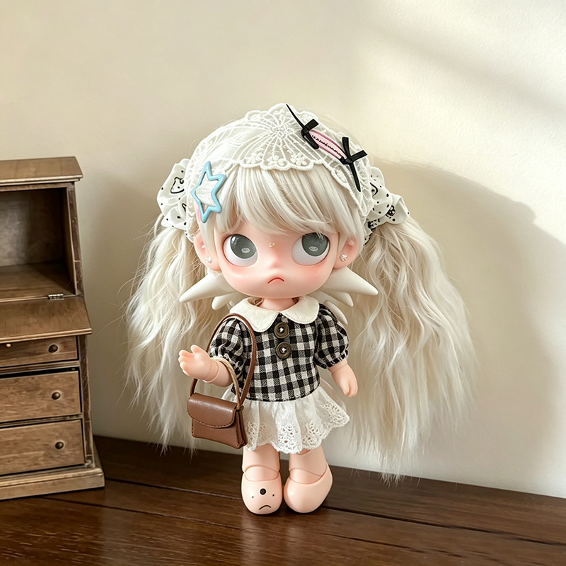 Vintage Sweet Plaid Doll Dress - Vintage Fashion Dolls review and price