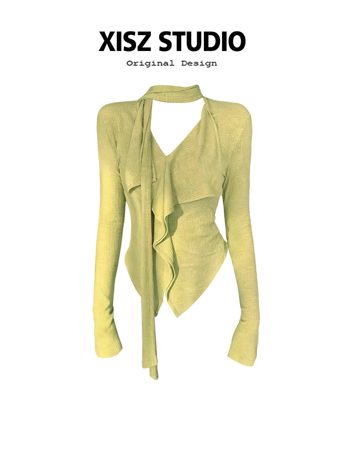 Women Yellow GothicT-shirt Har - Turtleneck Knit 90S review and price