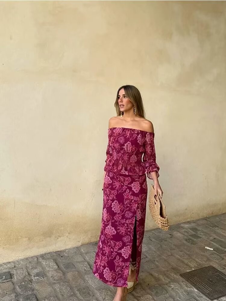 Vintage Sexy Elegant Printed T - Vintage Fashion In 2025 review and price