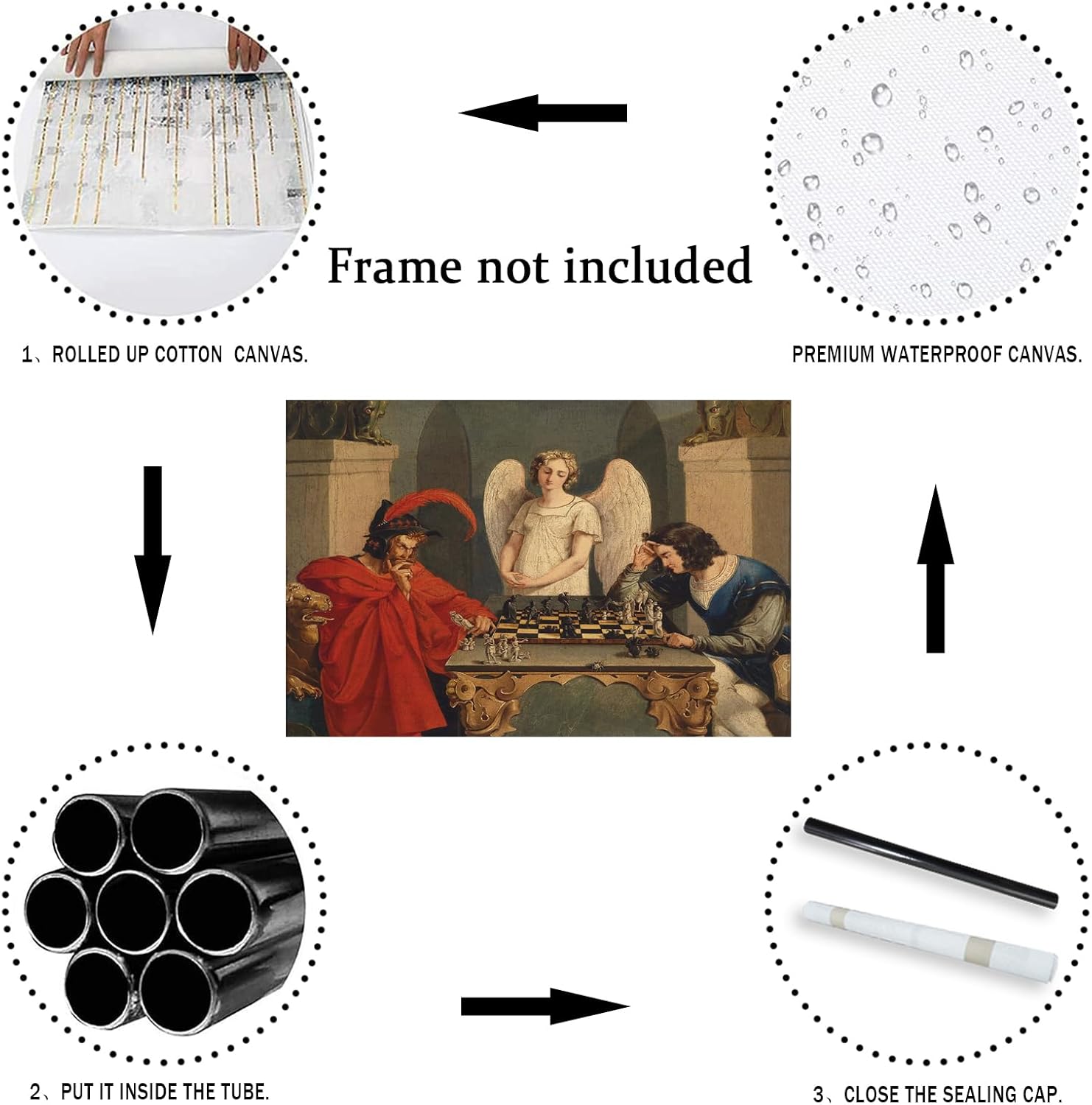 IUHYVMSM Vintage Faust And Mep - Vintage Fashion Wall Art review and price
