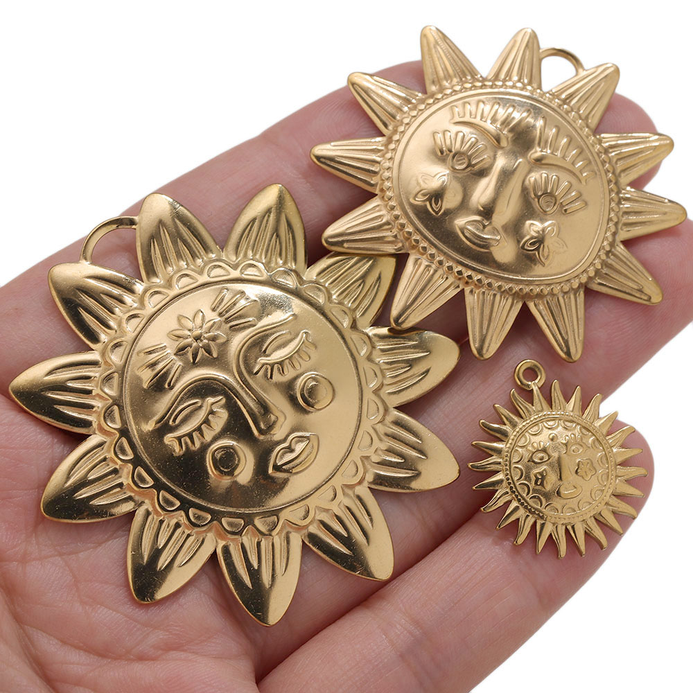5pcs PVD Gold Charms Stainless - Vintage Urban Fashion review and price