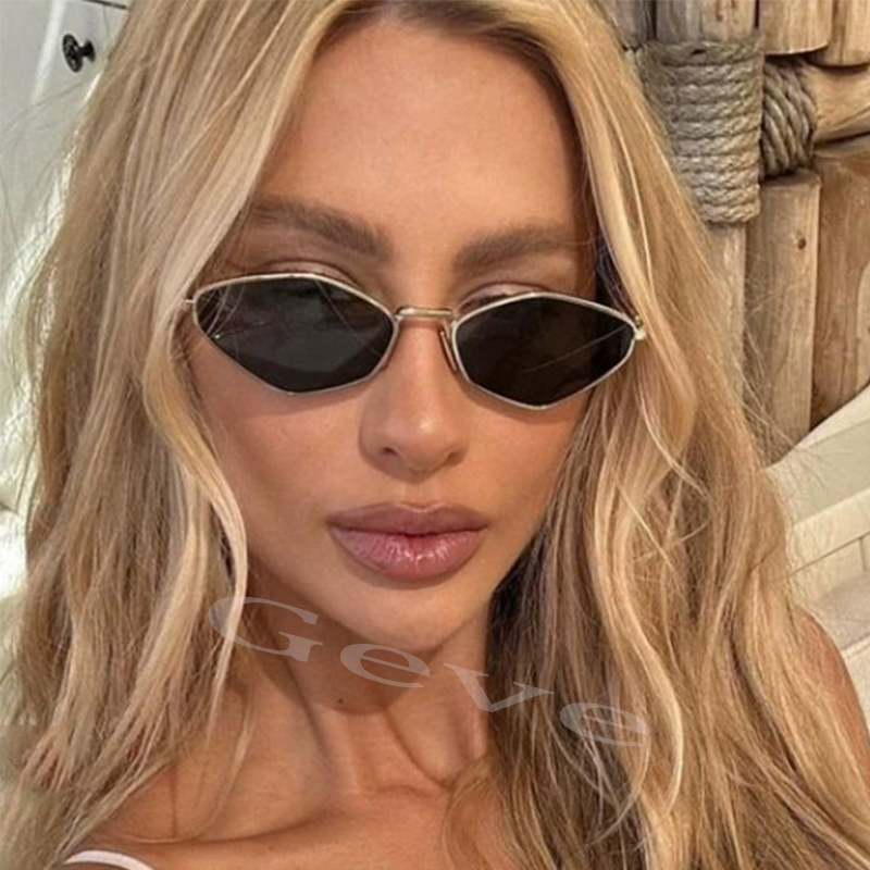 Trendy Polygonal Small Sunglas - Vintage Fashion In 2025 review and price