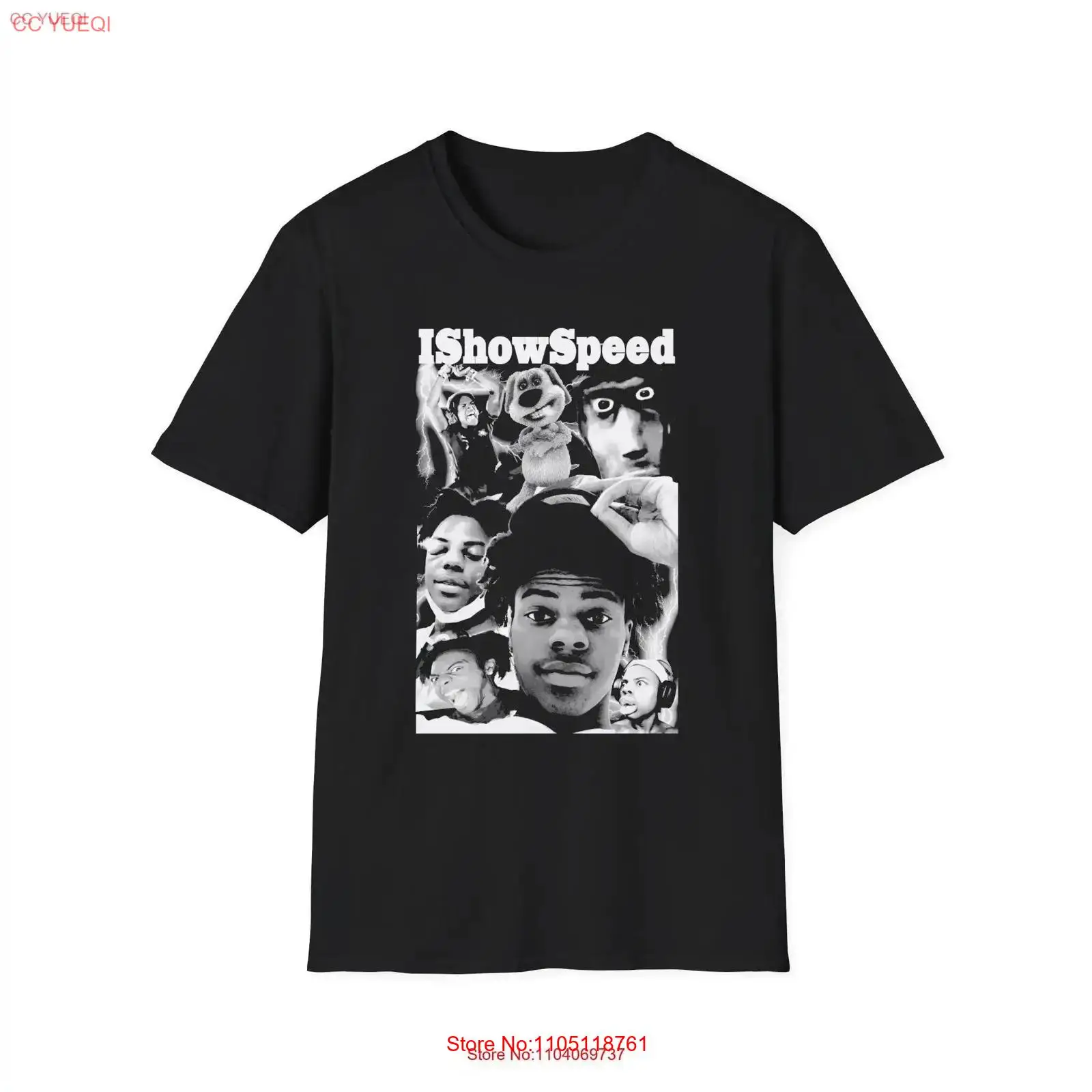 IShowSpeed T Shirt Merch Fan B - Vintage Fashion Youtubers review and price