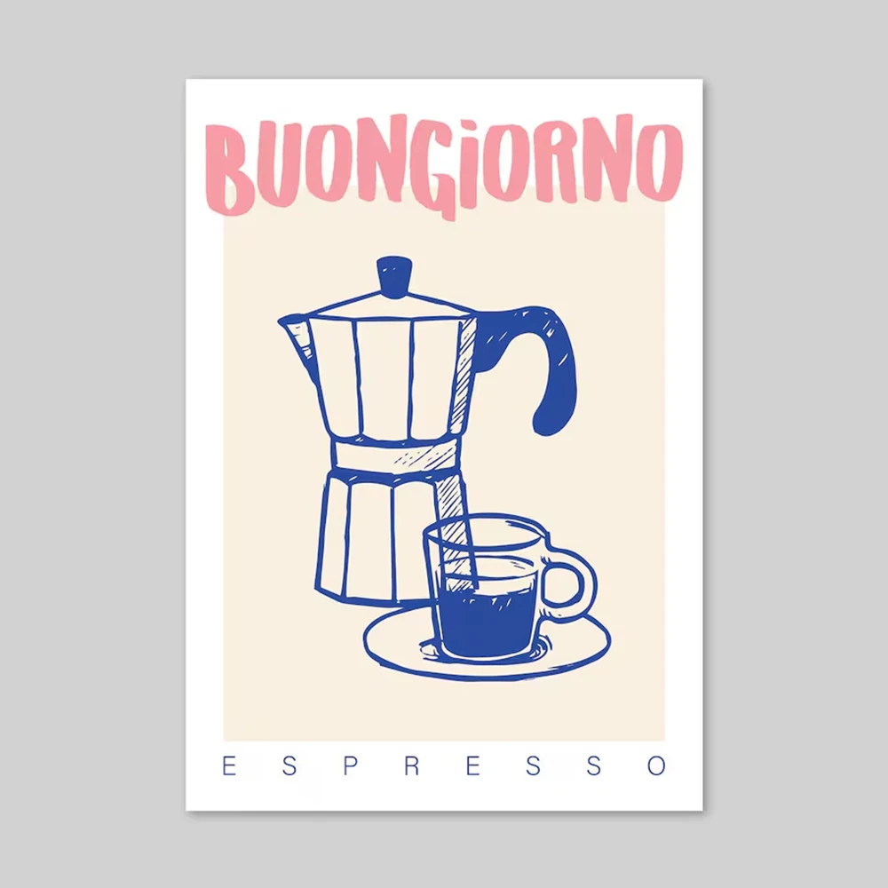 Modern Coffee Espresso Wall Ar - Vintage Fashion Wall Art review and price