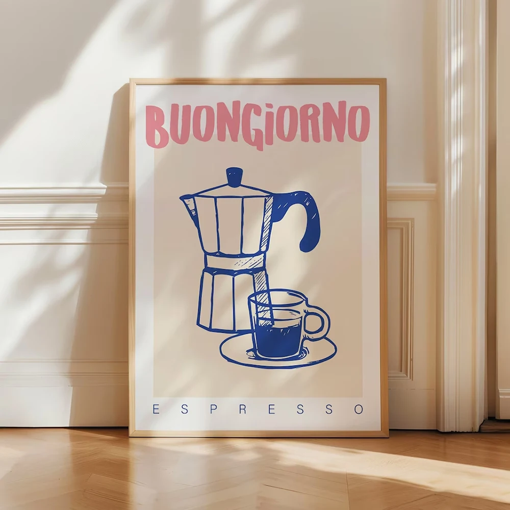 Modern Coffee Espresso Wall Ar - Vintage Fashion Wall Art review and price