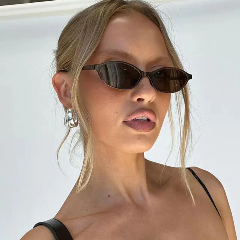 Retro Oval Frame Sunglasses Fa - Vintage Fashion Glasses review and price