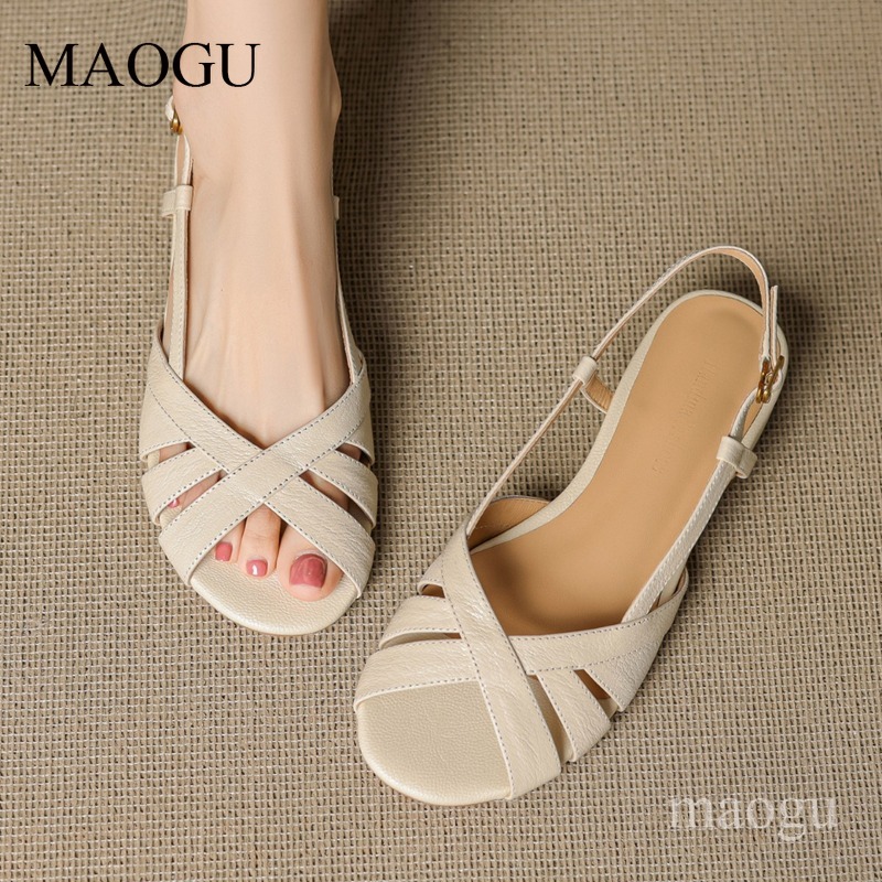 Women's Slingback Sandals Roun - Vintage Style Women Fashion review and price