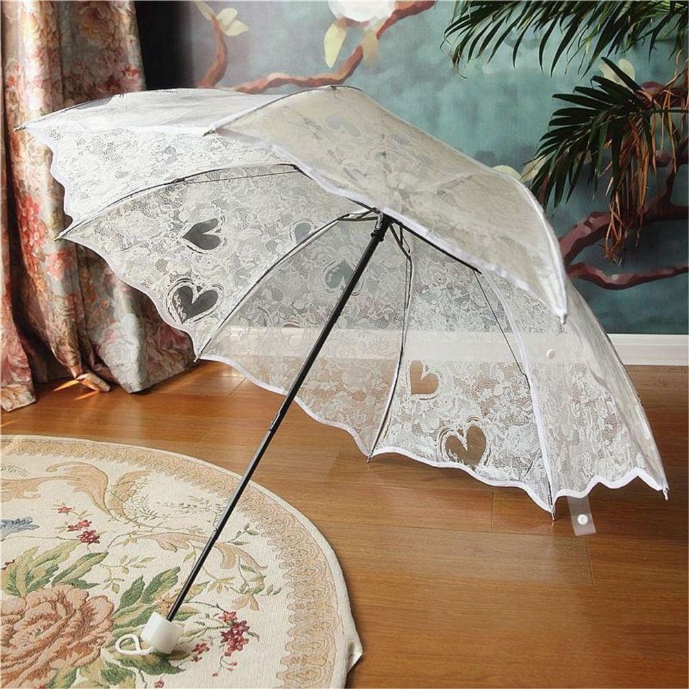 Vintage Foldable Lace Parasol  - Vintage Fashion Dolls review and price