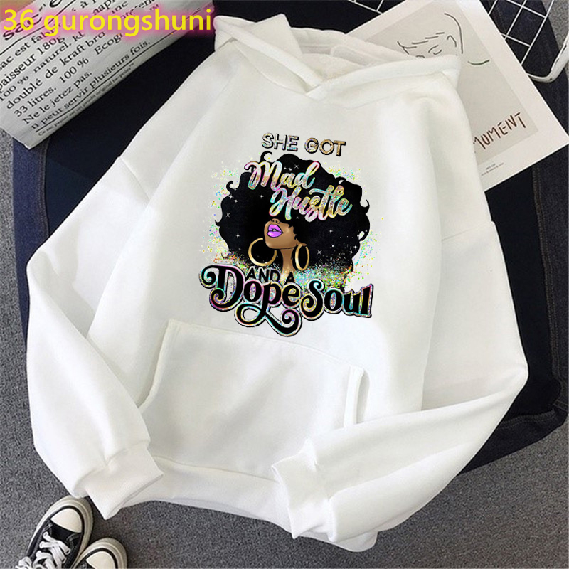 Watercolor She Got Mad Hustle  - Turtleneck Knit 90S review and price