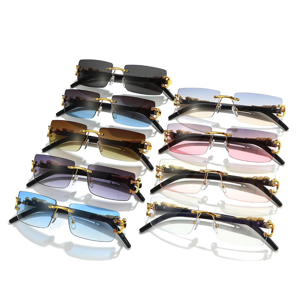 1PCS Fashion Vintage Rimless S - Vintage Fashion Glasses review and price