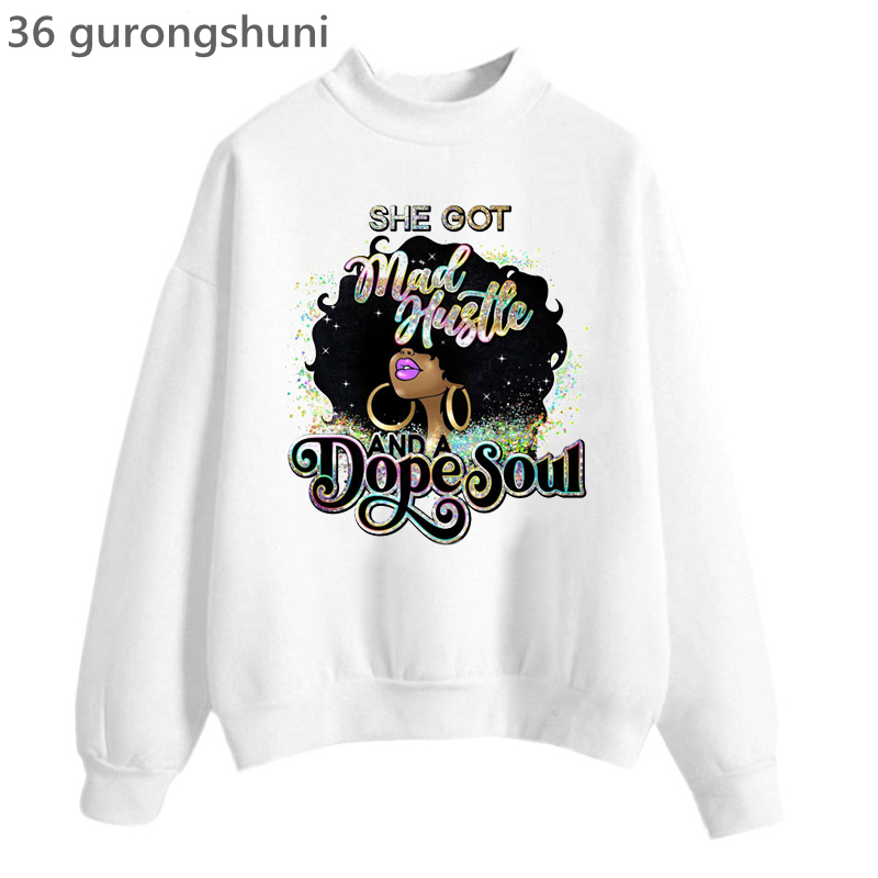 Watercolor She Is Beautiful/Re - Turtleneck Knit 90S review and price