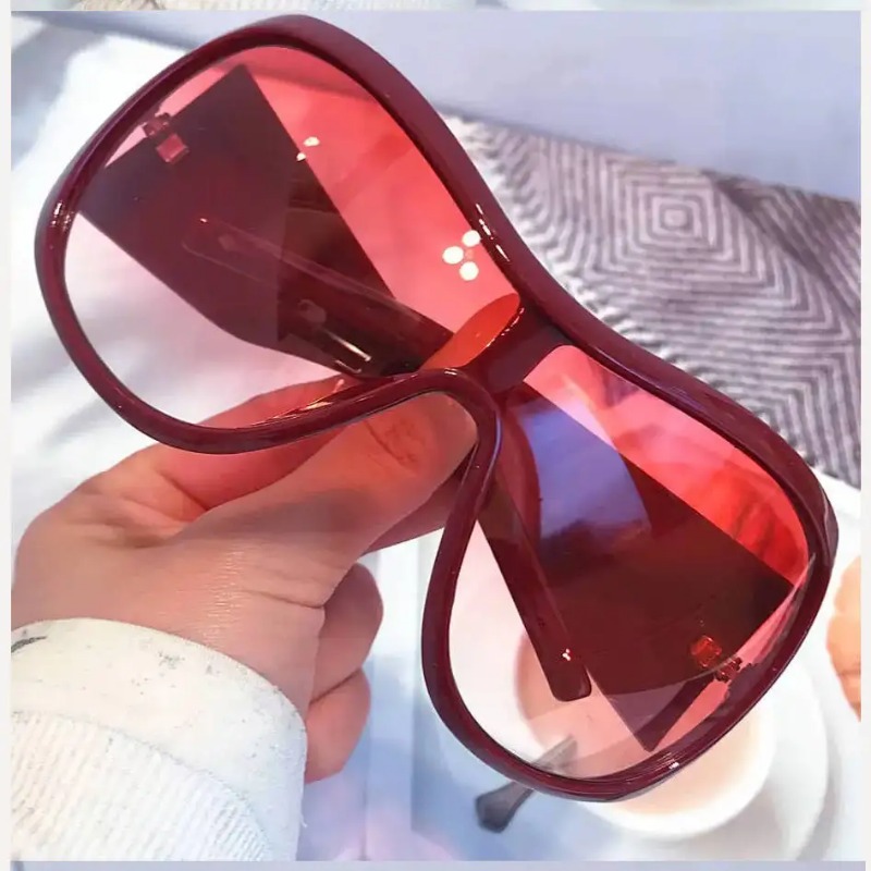 One Piece Oversized Y2K Sungla - Vintage Fashion Glasses review and price