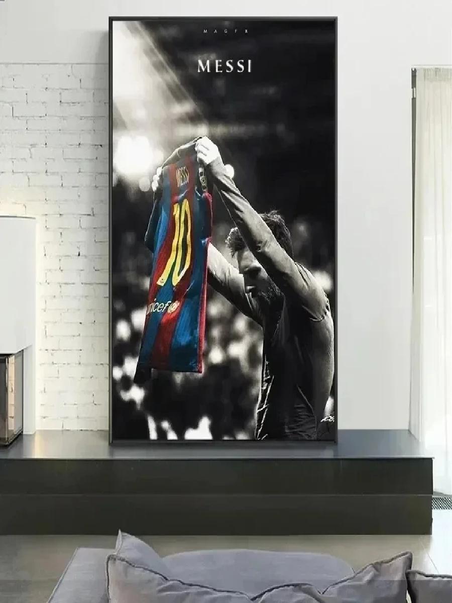 Lionel Messi Football Star Cla - Vintage Fashion Wall Art review and price