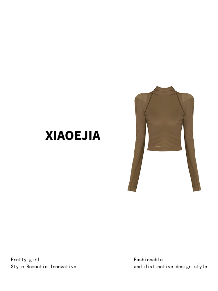Women Green GothicT-shirt Hara - Turtleneck Knit 90S review and price