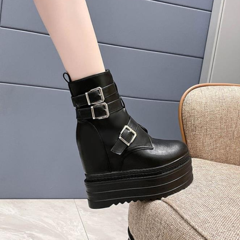 2025 New 13cm PU Women Autumn  - Vintage Fashion Rome review and price