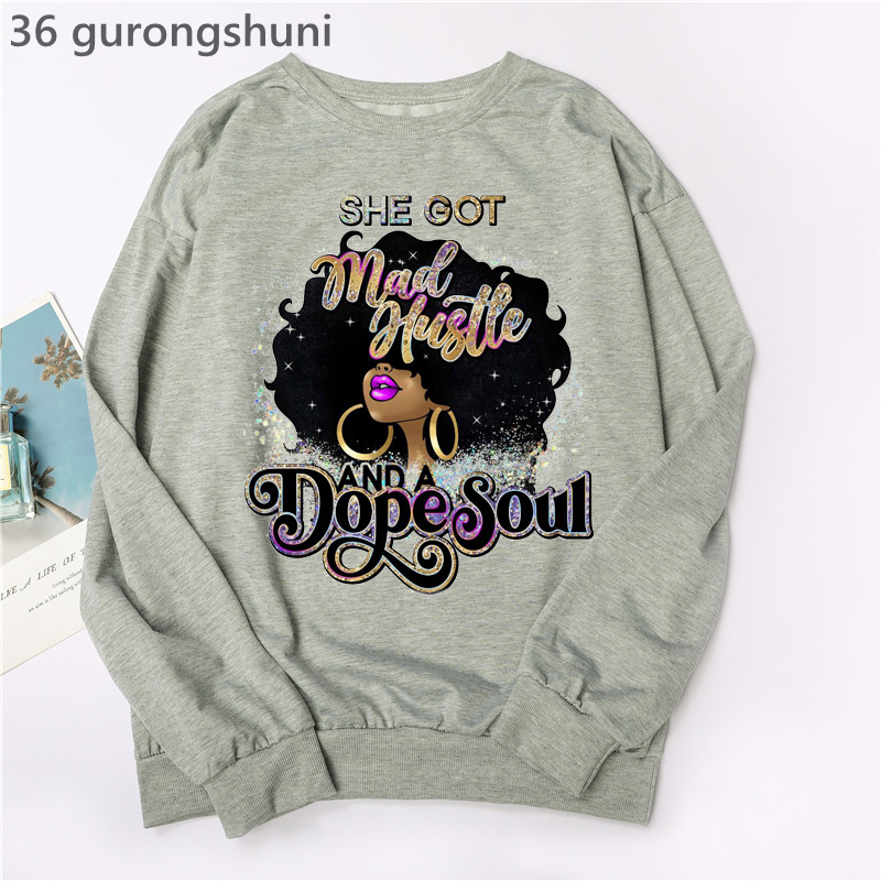 Watercolor Black Girl Magic Ho - Turtleneck Knit 90S review and price