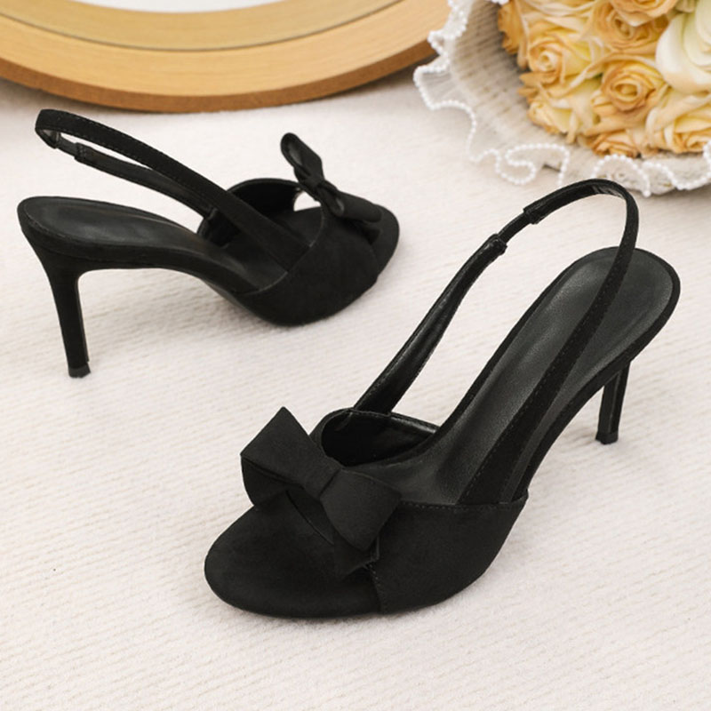 2026 Summer Peep Toe Backless  - Vintage Fashion Ladies review and price