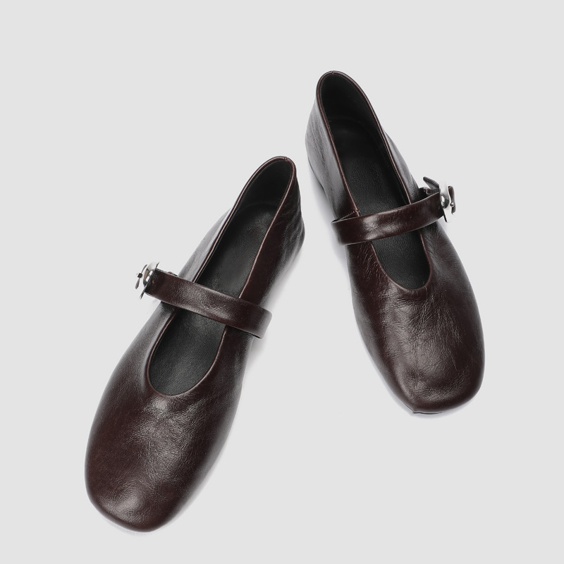 Women Mary Jane Shoes pu Leath - Vintage Fashion Ladies review and price