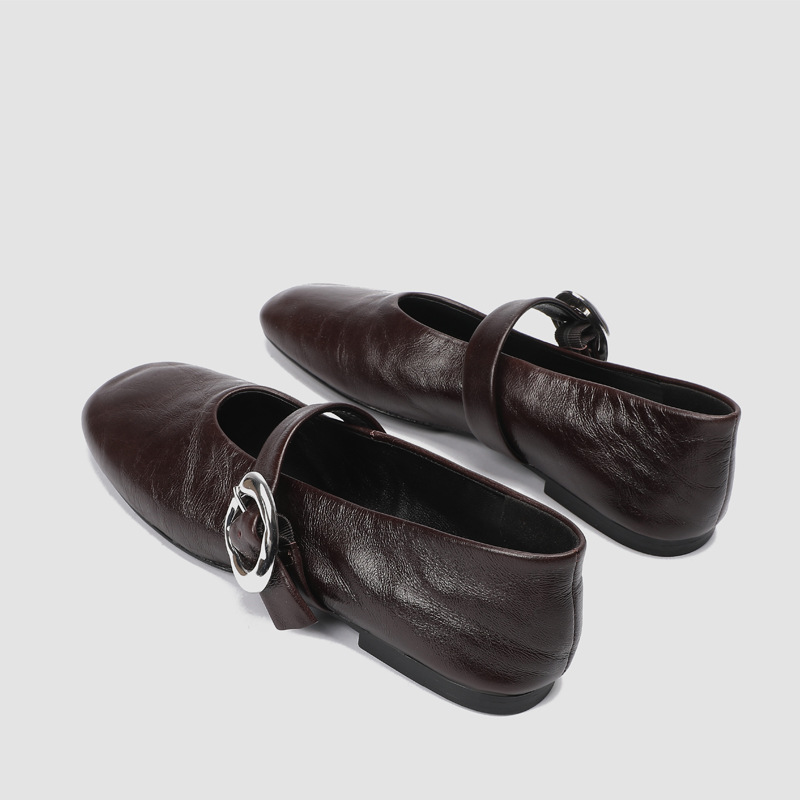 Women Mary Jane Shoes pu Leath - Vintage Fashion Ladies review and price