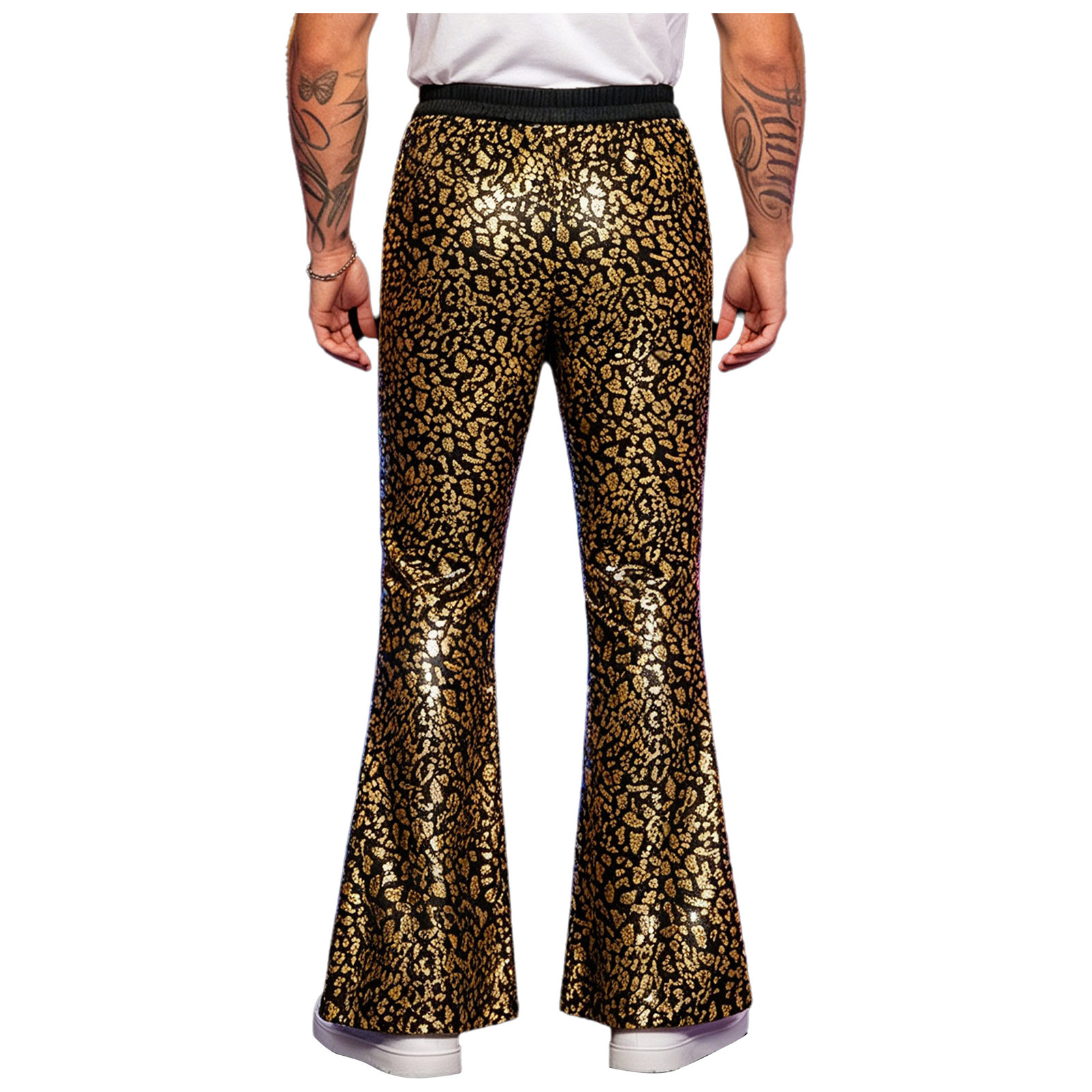 Mens Retro 70s 80s Disco Hippi - Wide Leg Trouser 70S review and price