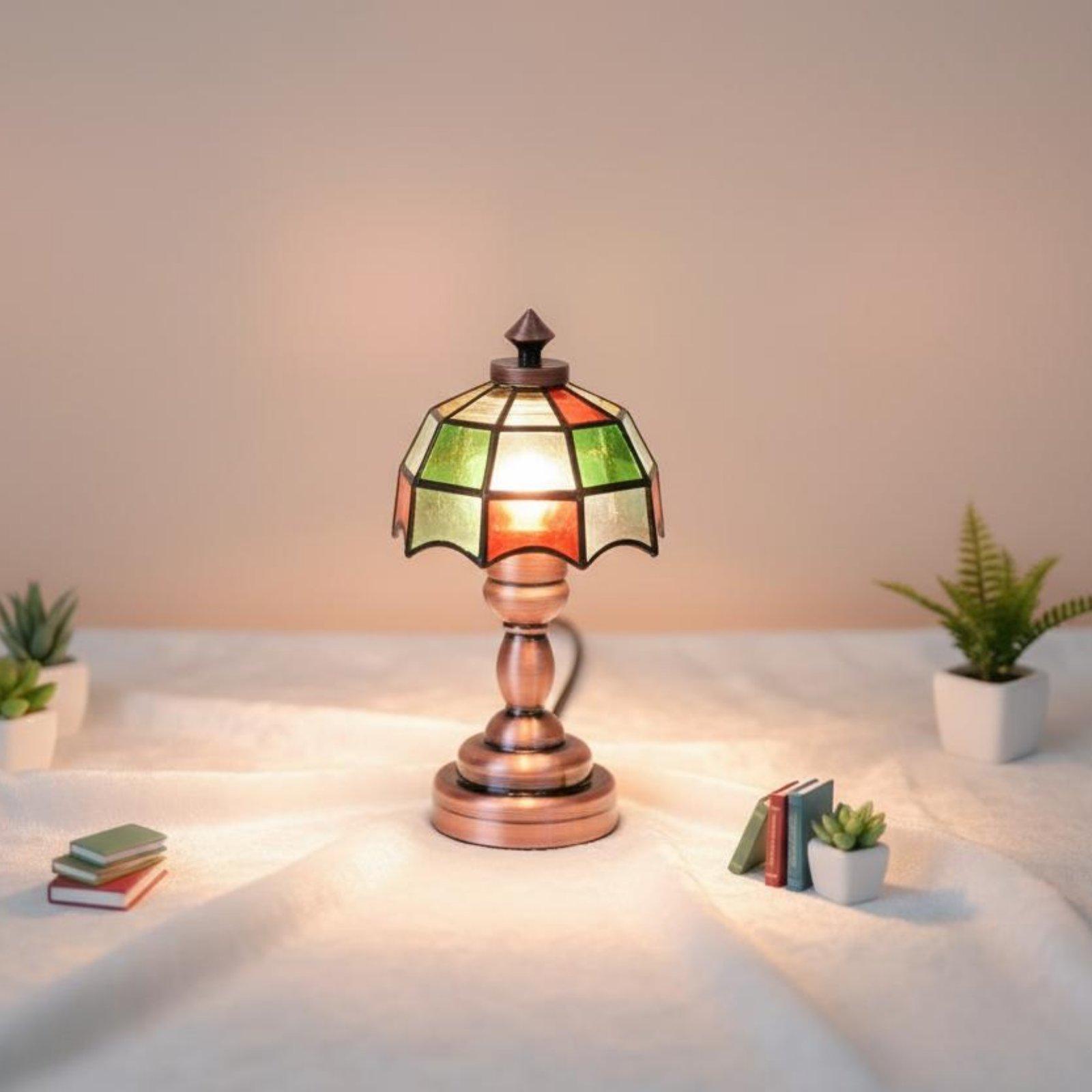 Miniature Lamp Vintage Alloy G - Vintage Fashion Dolls review and price