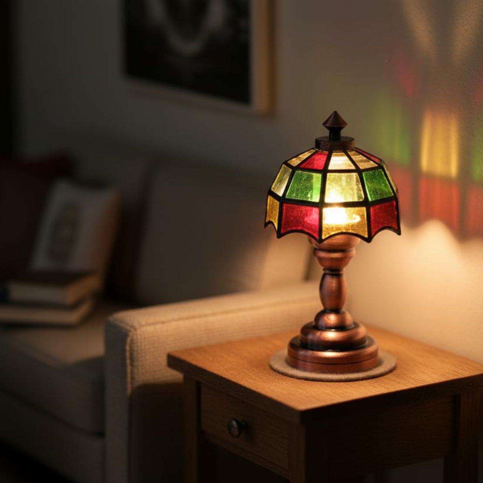 Miniature Lamp Vintage Alloy G - Vintage Fashion Dolls review and price